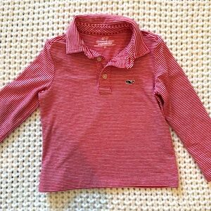 Toddler vineyard vines long sleeve polo - like new!